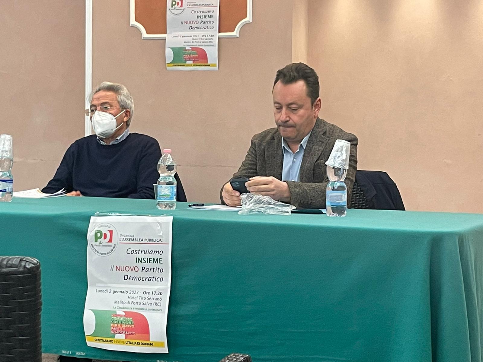 Assemblea aperta circolo PD Melito Porto Salvo