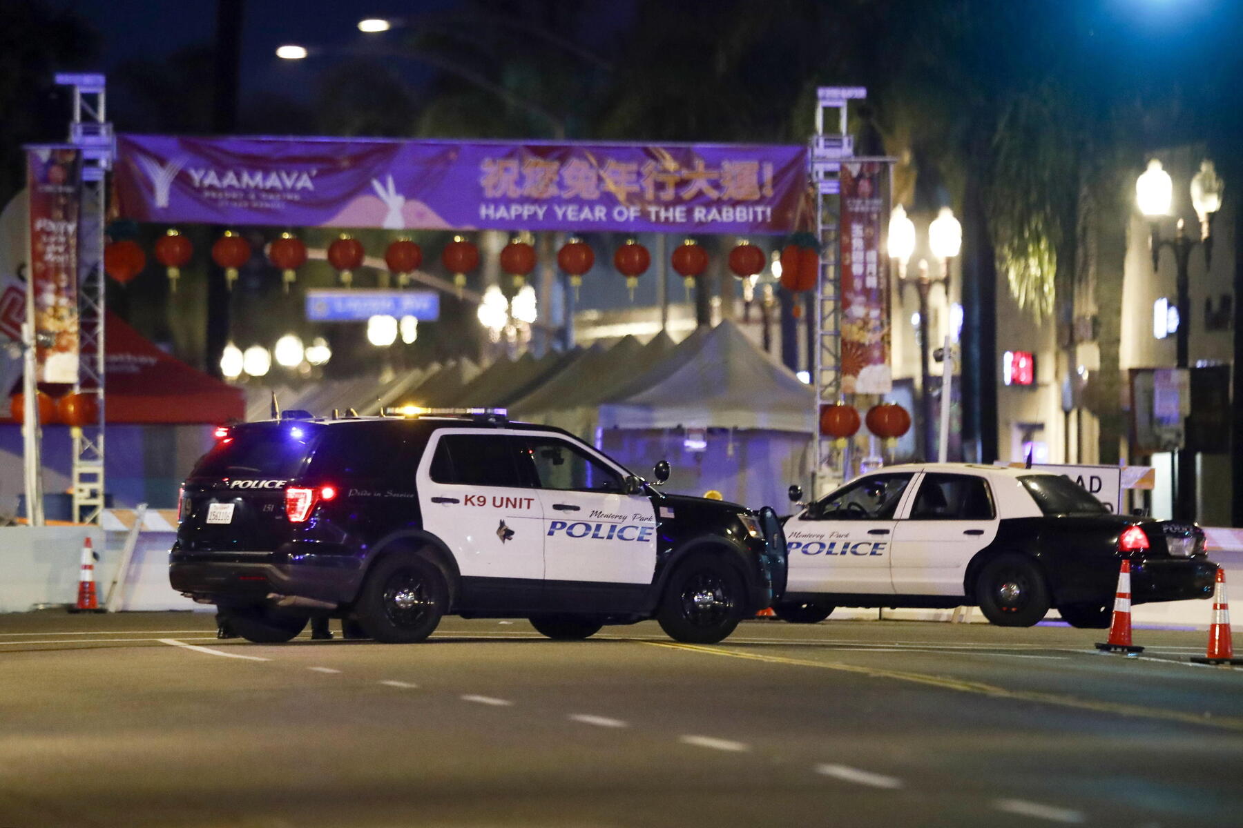 Polizia USA sparatoria Monterey Park