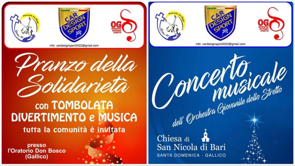 Pranzo della Solidarietà e Concerto Musicale