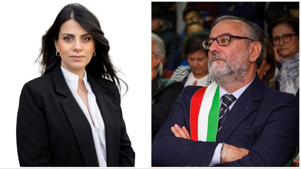 Sindaco Motta San Giovanni Giovanni Verduci e l’assessore Sonia Malara