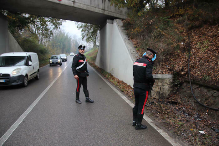 carabinieri incidente pedone