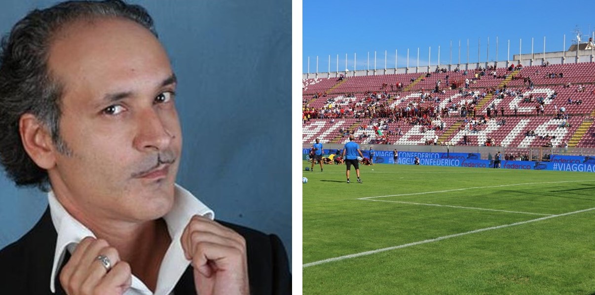 giacomo battaglia e gradinata stadio granillo