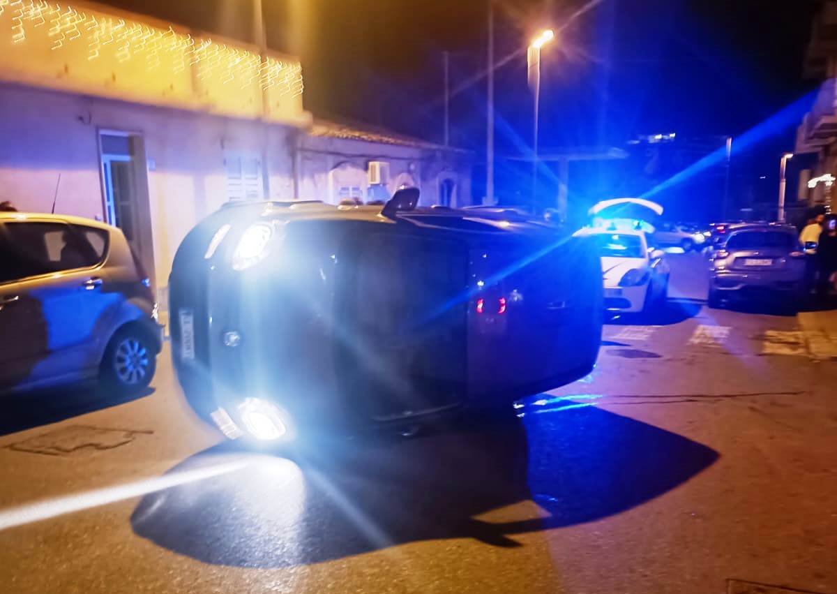 incidente stradale capodanno notte reggio