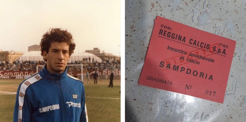 vialli al comunale di reggio con la sampdoria