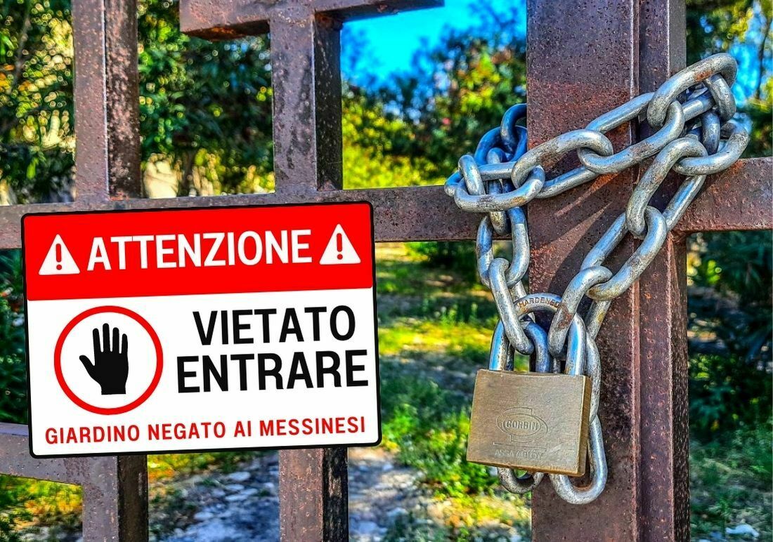 Giardino Montalto negato ai Messinesi