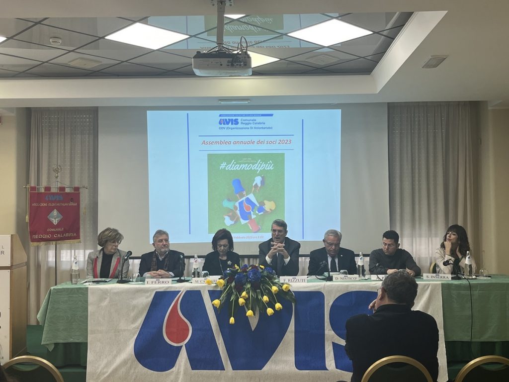 Pacchiano, Ferro, Calipari, Rizzuti, Nisticò, Perla, Inserra Assemblea Avis 26 febbraio 2023 (3)