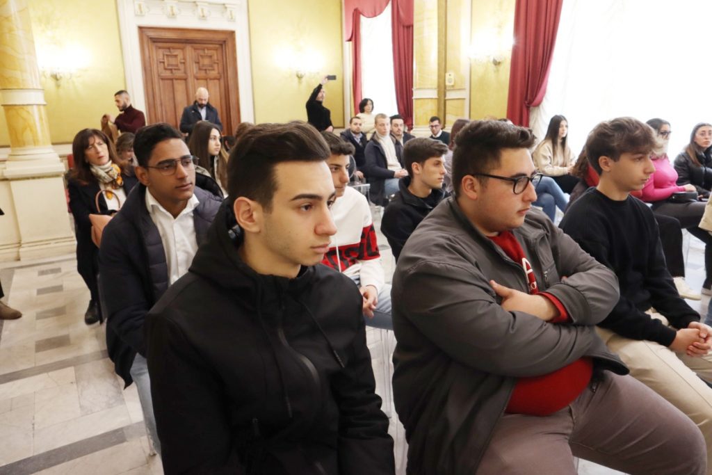 Premiazione ragazzi scuole Piria e Leonardo da Vinci