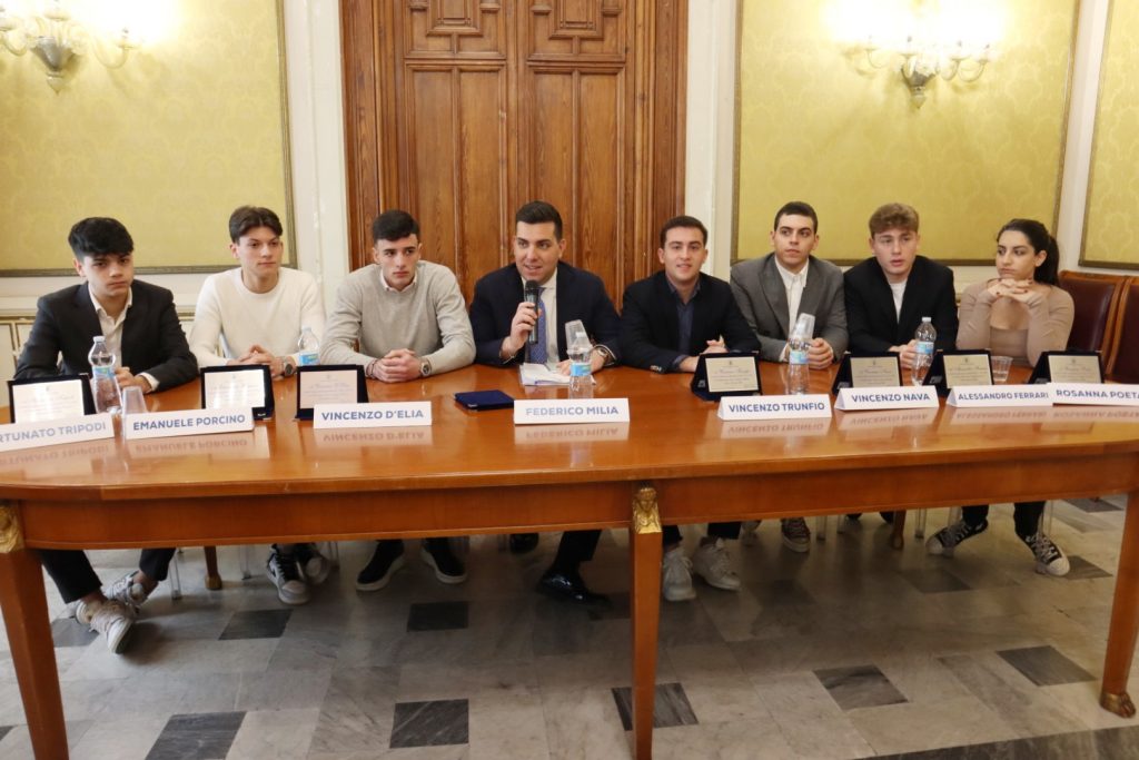 Premiazione ragazzi scuole Piria e Leonardo da Vinci