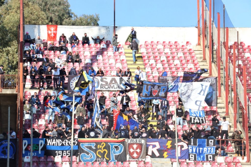 Reggina-Pisa tifosi ospiti