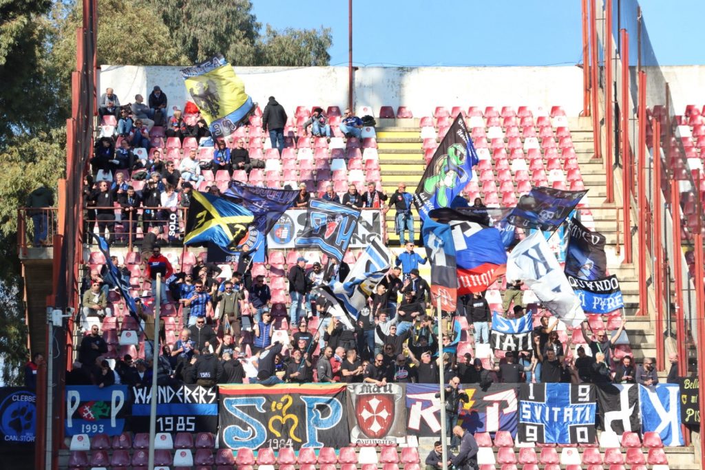 Reggina-Pisa tifosi ospiti