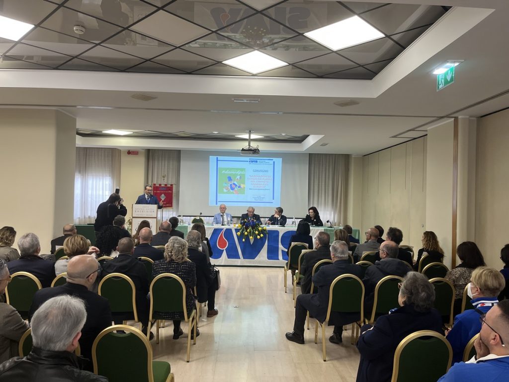 Un momento del convegno Avis comunale Reggio Calabria 26 febbraio 2023