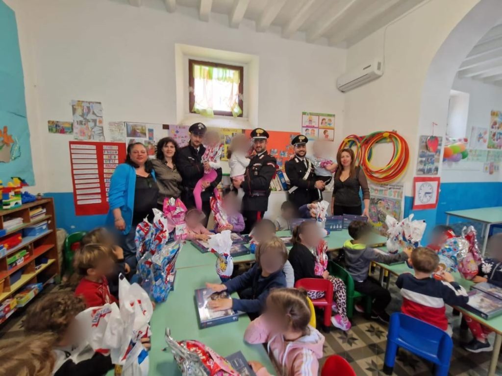 Doni di Pasqua dalla Stazione CC Stromboli1