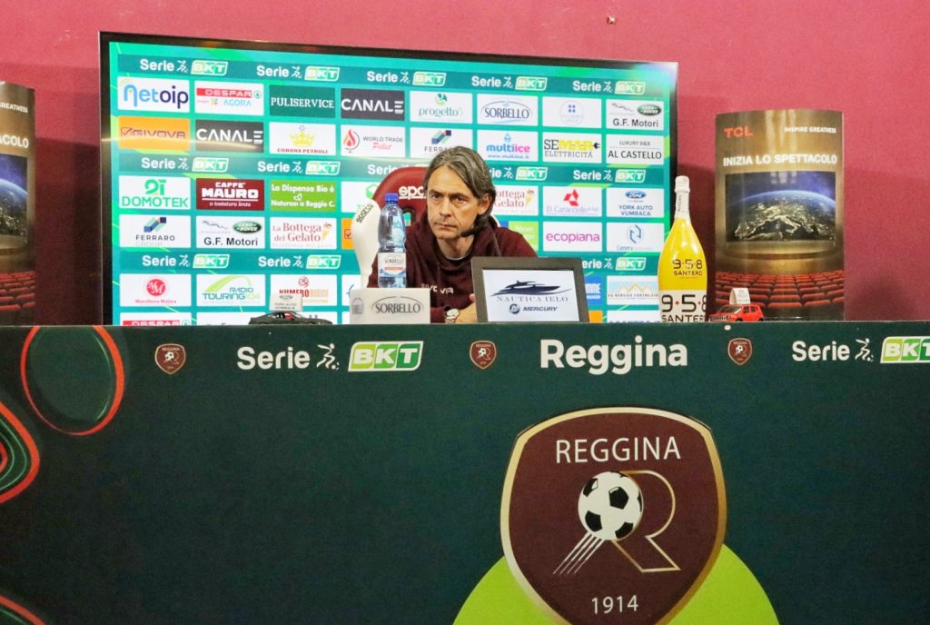 Reggina-Venezia Inzaghi in conferenza stampa