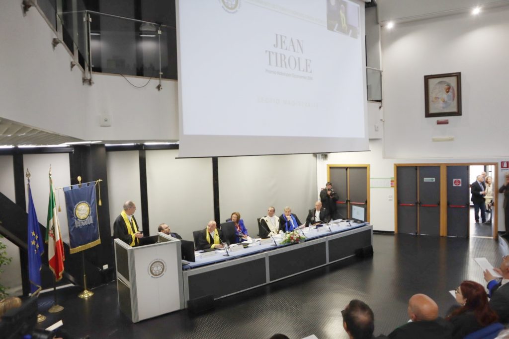 dottorato honoris causa premio nobel Jean Tirole università mediterranea reggio calabria