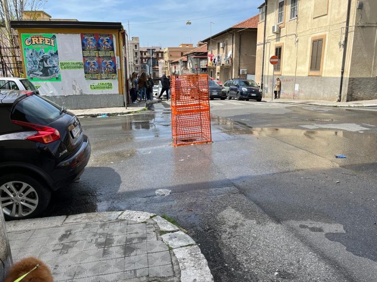 perdita acqua scuola santa caterina