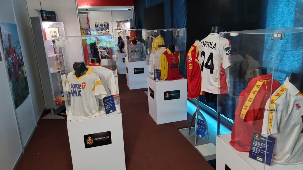 Gli amarcord del Messina del Museo dello Sport al Centro Commerciale Tremestieri