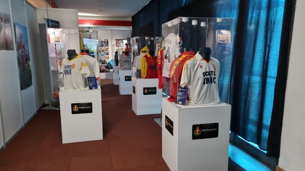 Gli amarcord del Messina del Museo dello Sport al Centro Commerciale Tremestieri