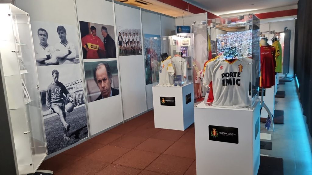 Gli amarcord del Messina del Museo dello Sport al Centro Commerciale Tremestieri