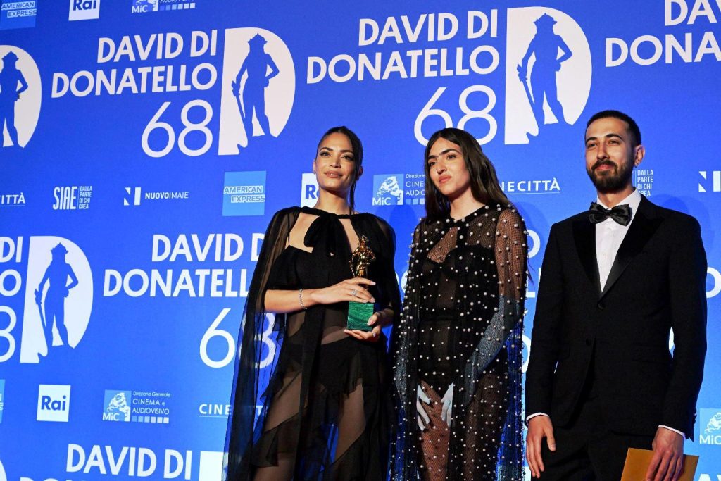 Premio David Donatello a Elodie, Tiele e reggino Emanuele Triglia