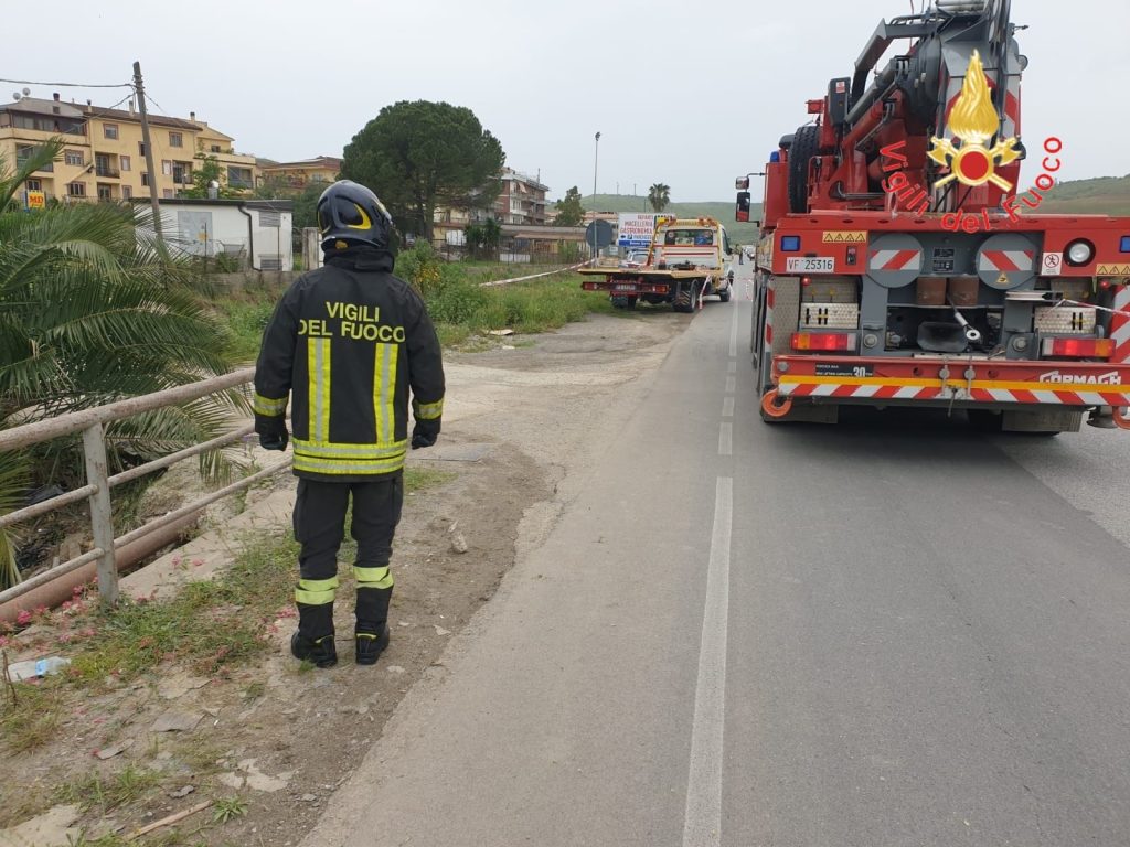 incidente vigili del fuoco