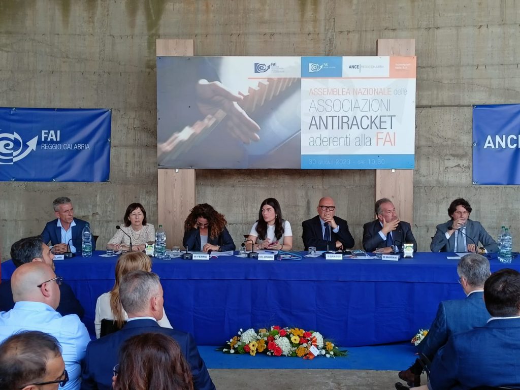 Assemblea Nazionali Associazioni Antiracket aderenti alla FAI Reggio Calabria