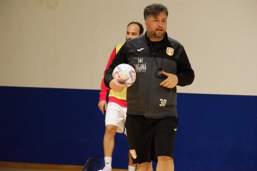 Il tecnico Salvatore Battiato del MESSINA FUTSAL