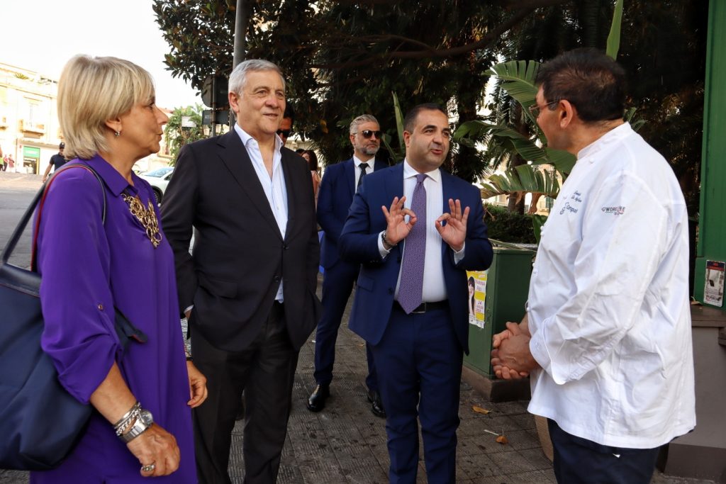 Tajani a Reggio Calabria