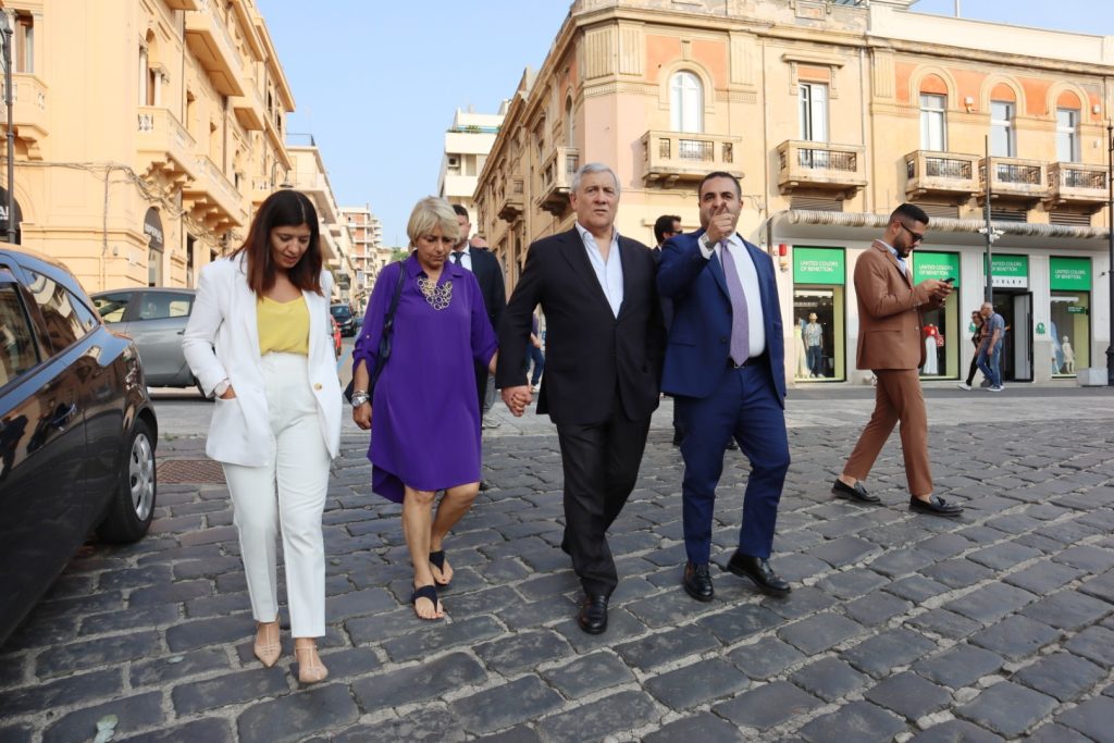 Tajani a Reggio Calabria