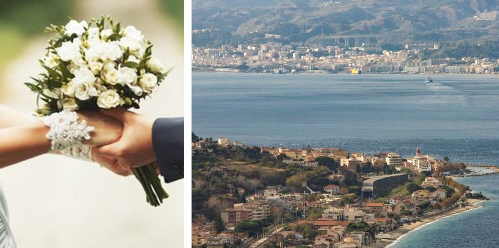 matrimonio sulle acque dello stretto di messina