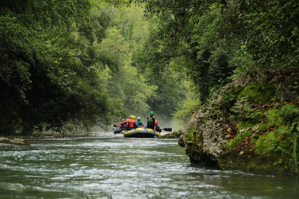 rafting pollino