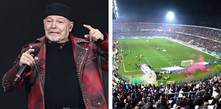 vasco rossi allo stadio barbera di palermo