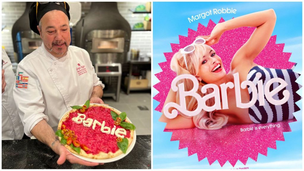 Giorgio Riggio pizza Barbie