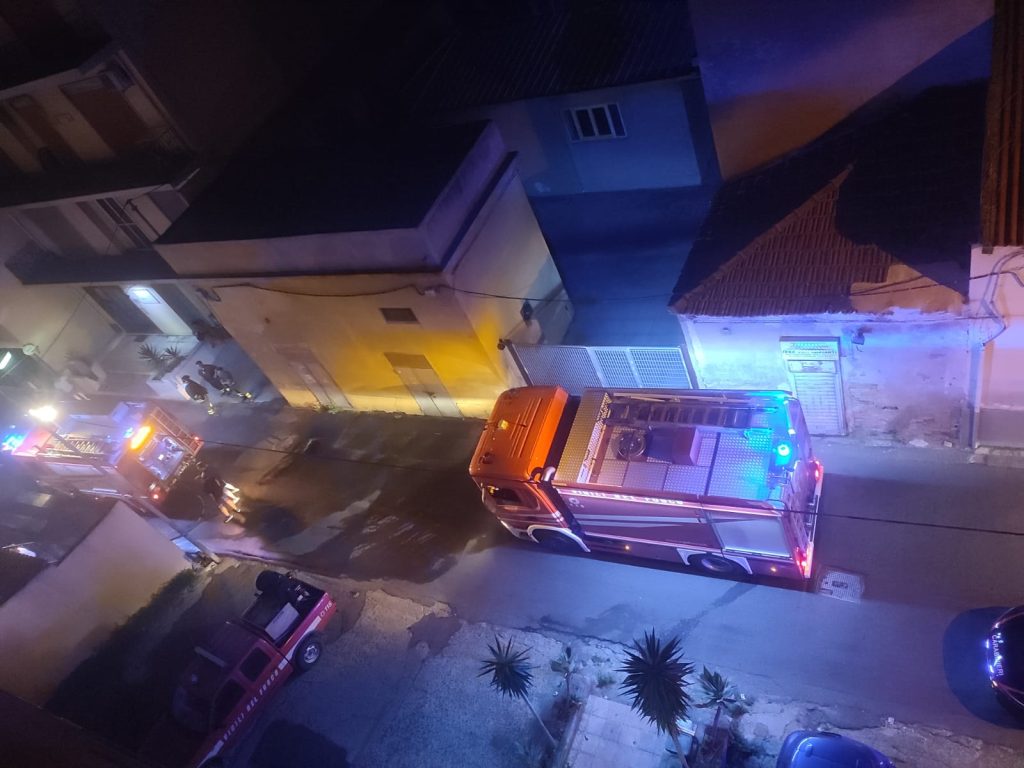 Incendio Carrozzeria Ravagnese