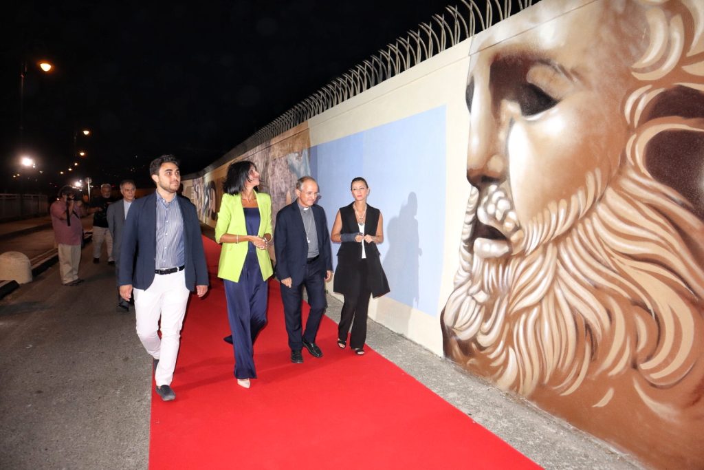 Inaugurazione murales Bronzi di Riace