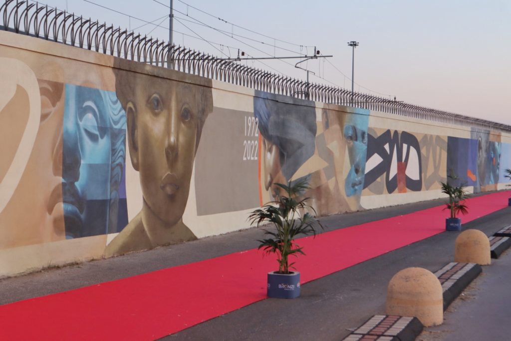 Inaugurazione murales Bronzi di Riace