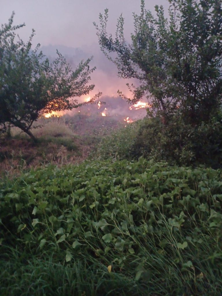 Incendio sant'Eufemia