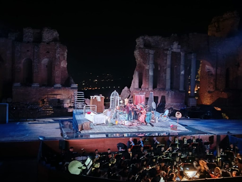 Teatro antico di Taormina Trittico di Puccini
