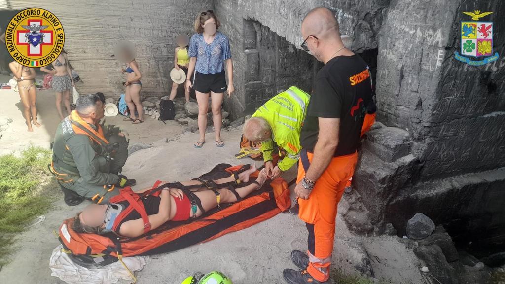 Turista soccorsa favignana