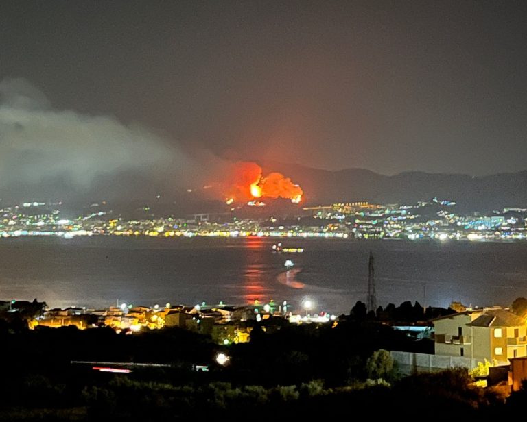 incendio messina