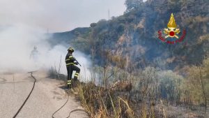 incendio messina