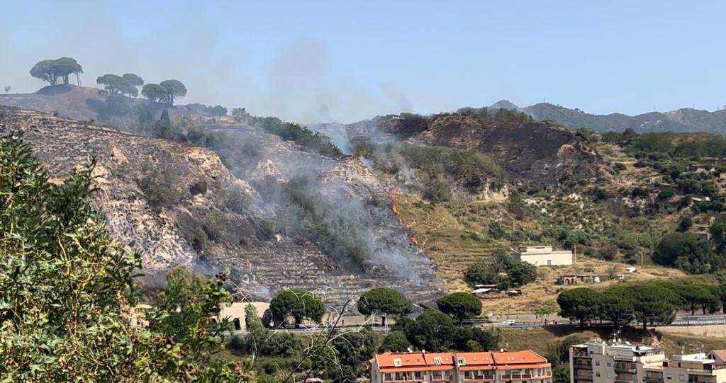 incendio messina