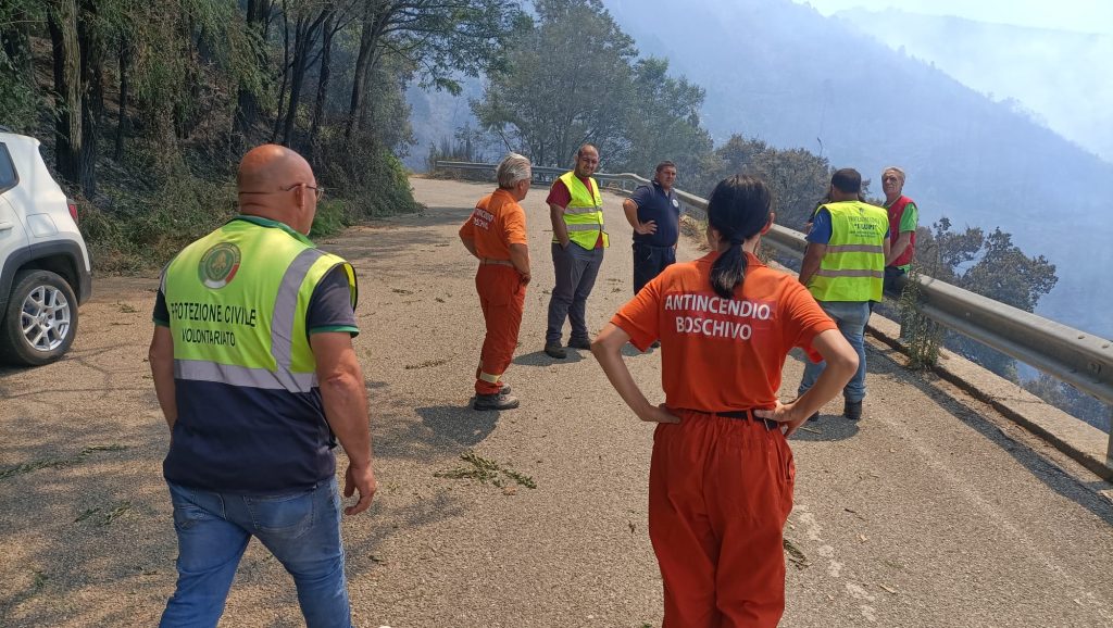 incendi Piani dell'Aspromonte