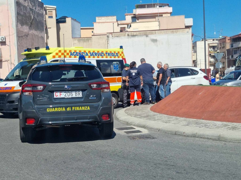 incidente centro reggio calabria