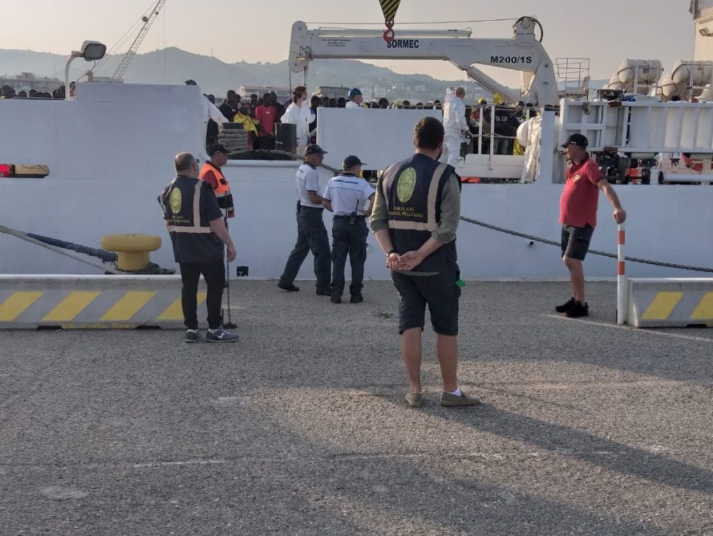 migranti reggio calabria