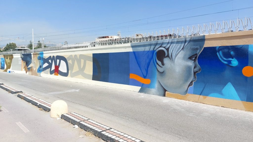 murales bronzi di riace tempietto reggio calabria