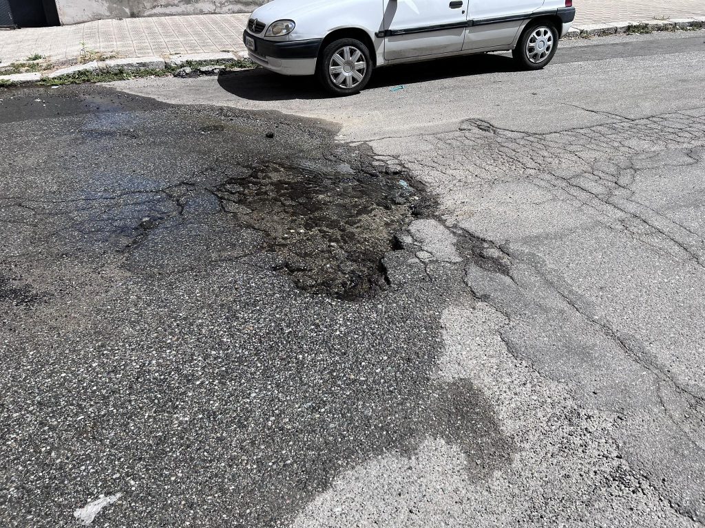 perdita acqua spazzatura via pola santa caterina