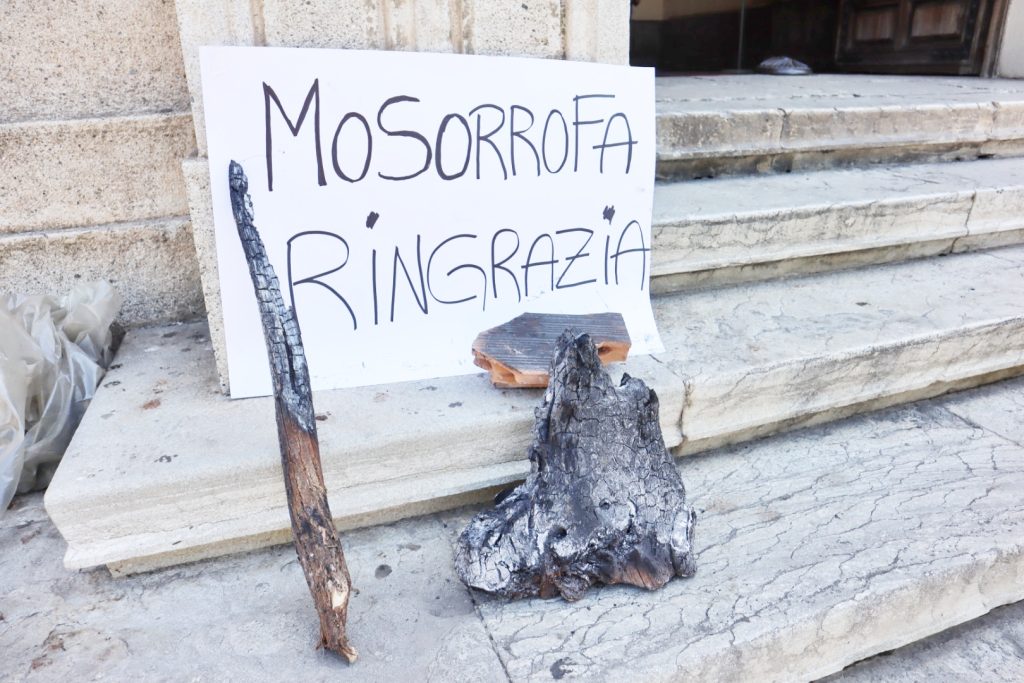 protesta cittadini mosorrofa