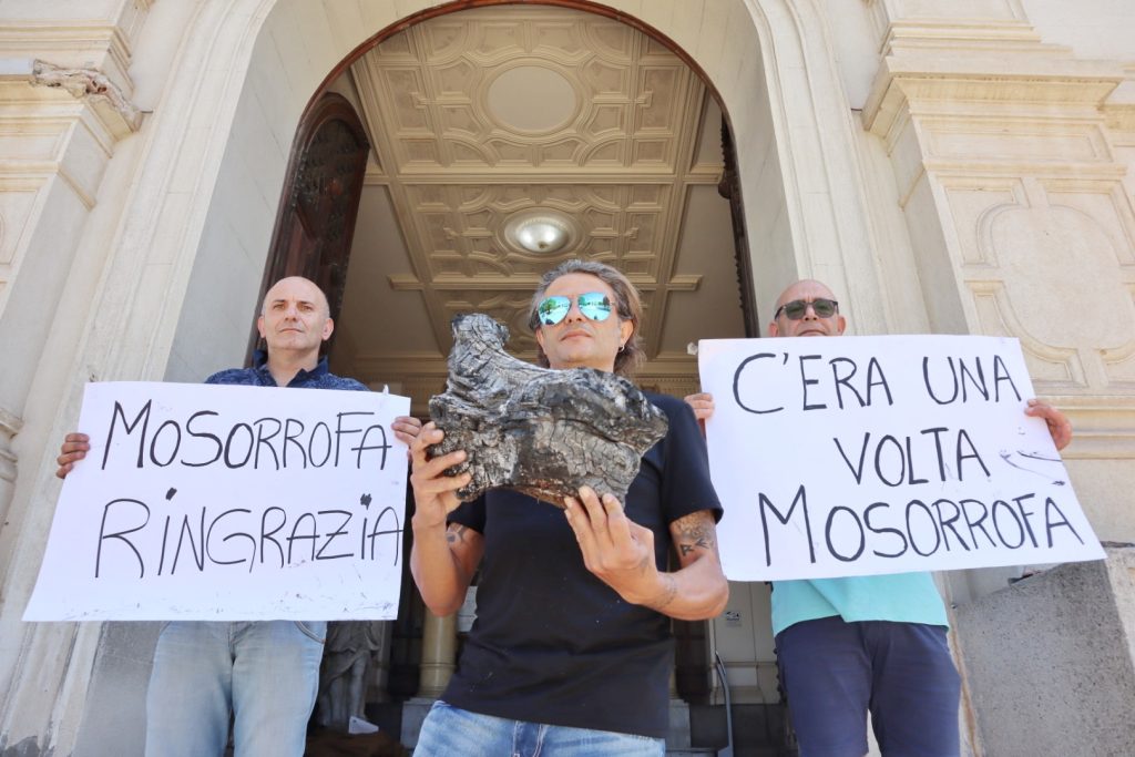 protesta cittadini mosorrofa