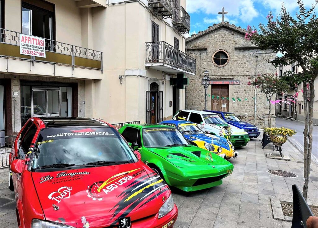 1 AG ''Parata'' auto presentazione 2° Autoslalom Citt� di Ucria -