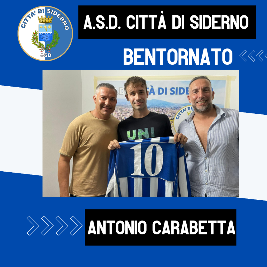 Antonio Carabetta Città di Siderno